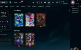 Conta League of Legends com todos os campeões Lvl 736