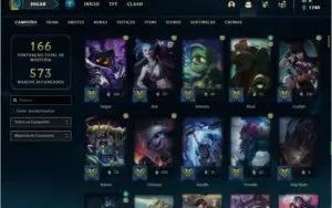 Conta com Warwick cinzento e Twitch Medieval (com cromas)