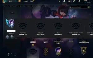Unranked com 100 Champs e 100 Skins ( MAIN SUP / JG )