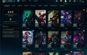 Conta Gold 4 LVL 127, conta desde 2014!