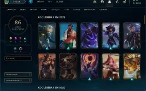 Conta Gold 4 LVL 127, conta desde 2014!