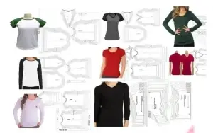 Kit Feminino Com 500 Moldes De Roupas Em PDF