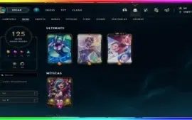 CONTA LOL - NIVEL 333 - 125 SKINS - 20 CROMAS - 18 M7