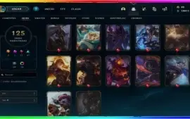CONTA LOL - NIVEL 333 - 125 SKINS - 20 CROMAS - 18 M7