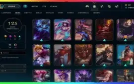 CONTA LOL - NIVEL 333 - 125 SKINS - 20 CROMAS - 18 M7