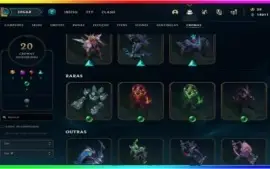 CONTA LOL - NIVEL 333 - 125 SKINS - 20 CROMAS - 18 M7