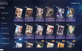 Nivel 28 com Seele, Jing Yuan e Himeko - Honkai Star Rail