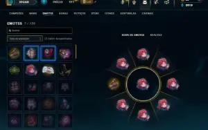 Diamante 4 com 32 Champs e 6 Skins