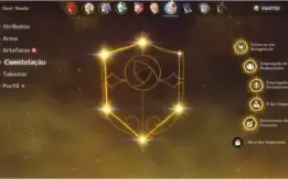 Acc Genshin, AR 45, Diluc C1, Keqing, Orgulho Celestial