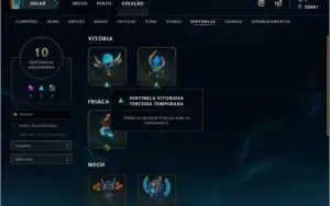 Conta lol gold 3, 103 skins e todos os campeões