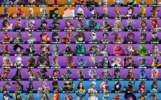 Conta fortnite desde 2020, 1200 vbuks