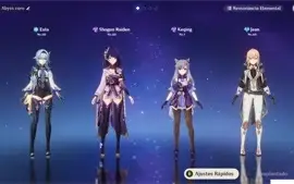 Eula + Raiden + Jean + Keqing + Xiangling C4 AR 40