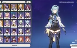 Eula + Raiden + Jean + Keqing + Xiangling C4 AR 40