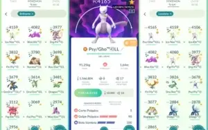 Conta Pokemon GO Level 43