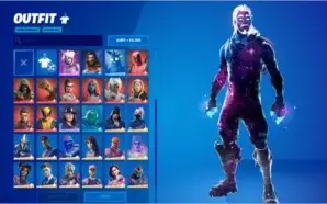 Conta de FORTNITE com GALAXY, 87 SKINS e SALVE O MUNDO