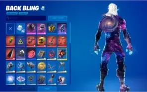 Conta de FORTNITE com GALAXY, 87 SKINS e SALVE O MUNDO