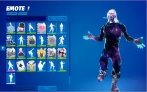Conta de FORTNITE com GALAXY, 87 SKINS e SALVE O MUNDO