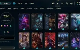 Conta Gold com 226 skins full champs