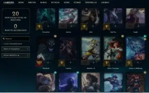 Conta Lol Mestre 6Pdl! 29,6MIL Ea E-Mail Não Verificado.