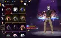 CONTA Free Fire ,Prime 8, Aventureiro, Escorpião escarlate