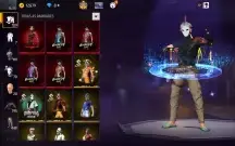 CONTA Free Fire ,Prime 8, Aventureiro, Escorpião escarlate