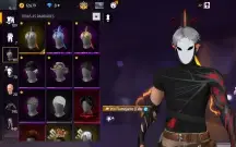 CONTA Free Fire ,Prime 8, Aventureiro, Escorpião escarlate