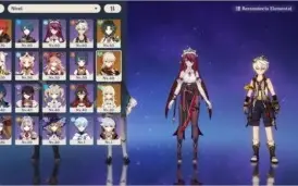 Conta Genshin Xiao + Kazuha
