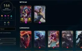 Conta Lol d2 barato