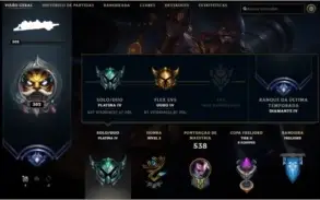 CONTA LOL EX DIAMANTE IV + TROCO O EMAIL DA CONTA + 101 SKIN