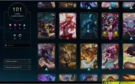 CONTA LOL EX DIAMANTE IV + TROCO O EMAIL DA CONTA + 101 SKIN