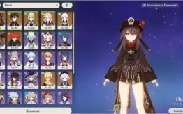 ARR55, HUTAO, AYAKA, ZHONGLI, ALBEDO, E+, 2HOMA, +3 ARMAS T5
