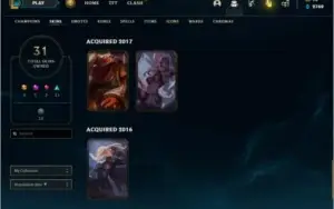 Conta LoL Servidor NA
