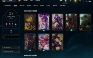 Conta LoL Servidor NA