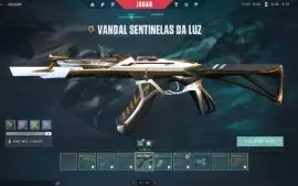 CONTA TOP VALORANT | 96 SKINS | 11 FACAS | 😲😲😲