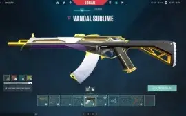 CONTA TOP VALORANT | 96 SKINS | 11 FACAS | 😲😲😲