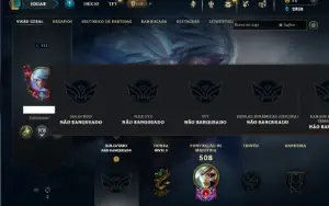 Unranked com 140 Champs e 83 Skins (MID / JG / ADC)