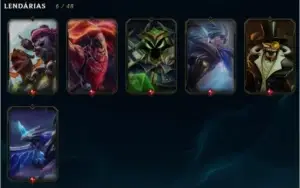 [20% OFF] CONTA LOL | PRATA 4| (Todos Campeoes & 44 Skins)