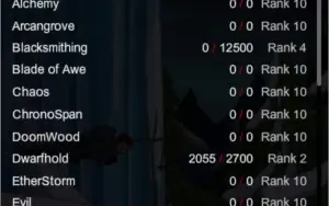 CONTA AQW LVL 100