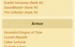 CONTA AQW LVL 100