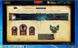 Conta Platina V Com muitos campões e skins.