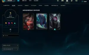Conta FERRO 4 | -2 PDL - LOL (league of legends) ELOMOON