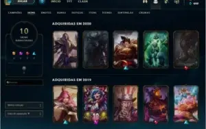 Conta LOL Smurf LV 30+ (Skins raras)l