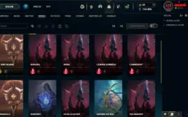 Conta League of Legends nvl. 1011