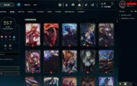 Conta League of Legends nvl. 1011