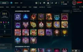 Conta League of Legends nvl. 1011