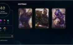 vendo conta league of legends