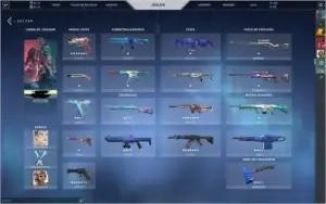 VENDO CONTA VALORANT DIAMANTE 3 COM SKINS