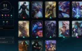 Conta League Of Legends Skinned Gold 3