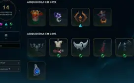 Conta League Of Legends Skinned Gold 3