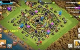 CONTA CLASH OF CLANS TOP 1850+ GEMAS